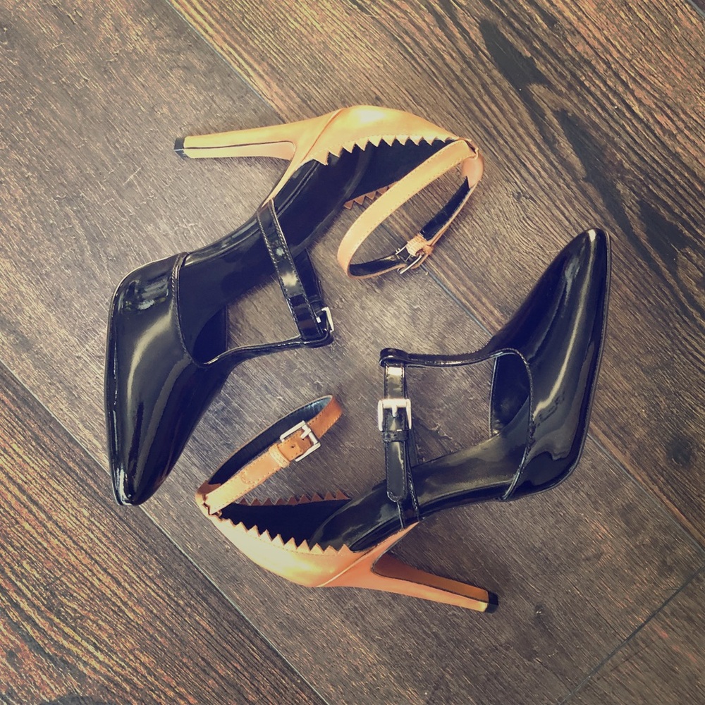 Black pumps by luxury rebel - Size 6 - Like new!